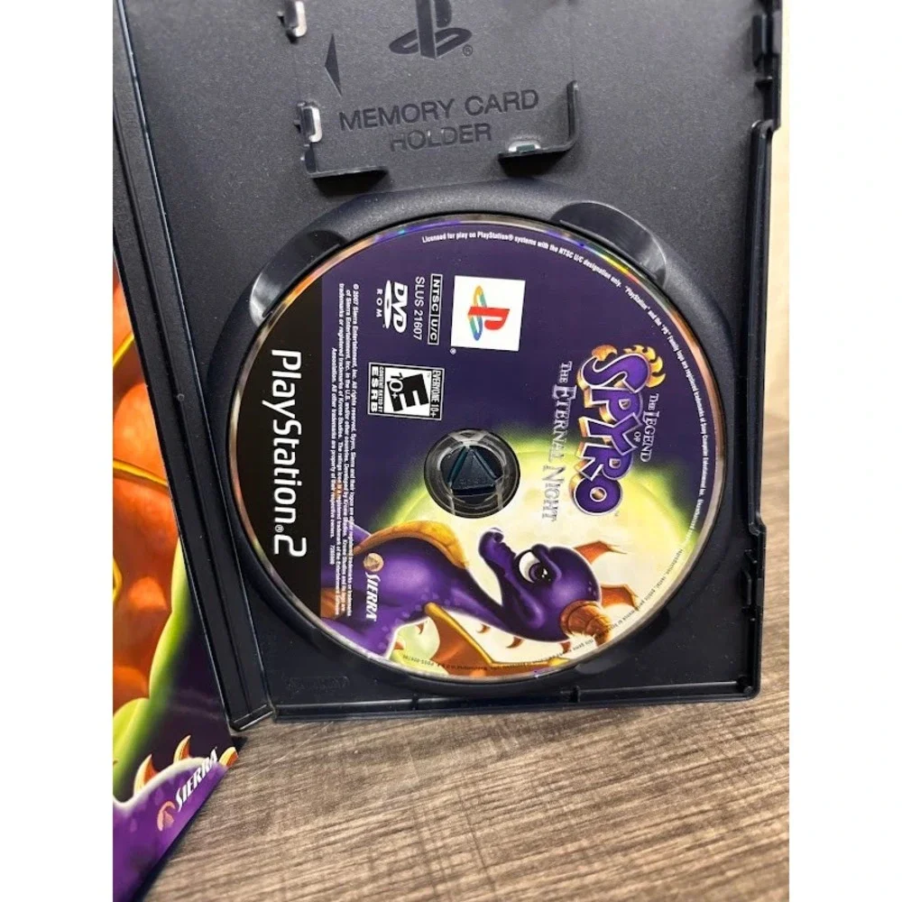 The Legend of Spyro The‎ Eternal Night Sony PlayStation 2 PS2 SLUS-21607 CIB